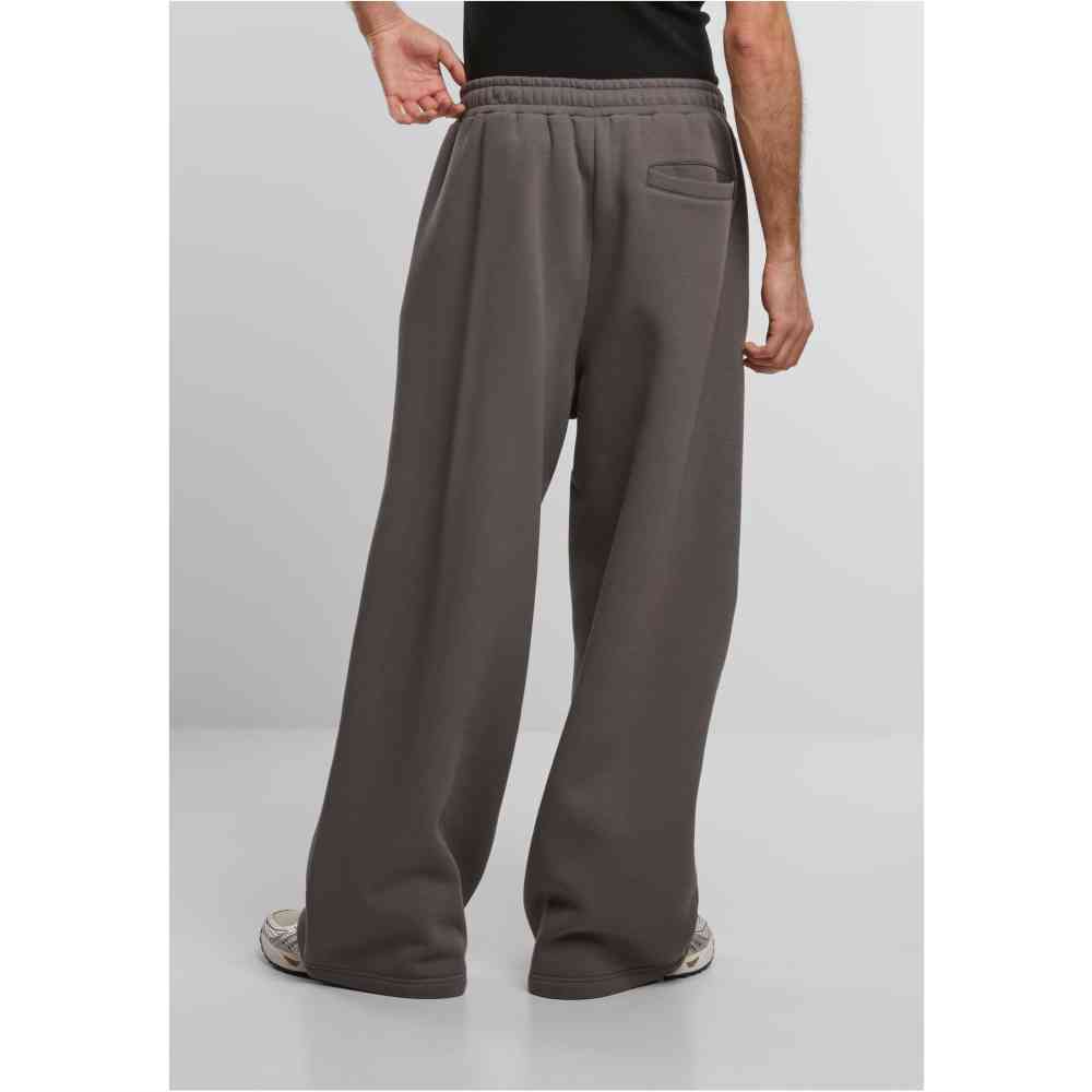 Urban Classics - Fluffy Wide Leg Jogginghosen fÃ¼r Herren - Grau